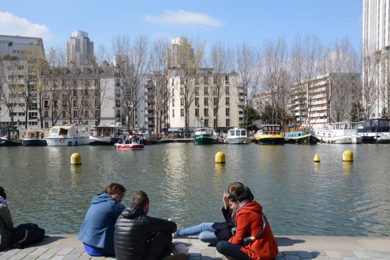 Quai De La Seine Leilighet Paris Eksteriør bilde