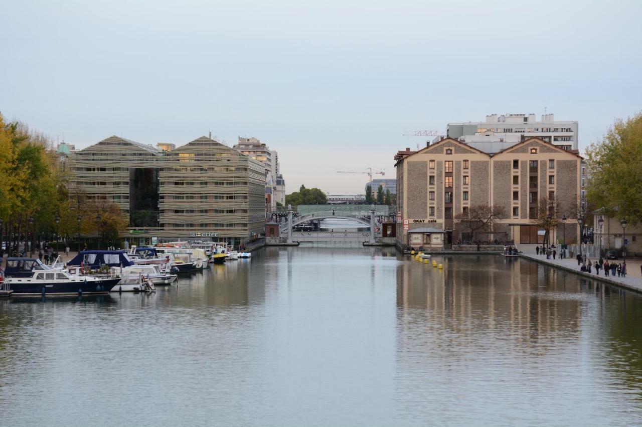Quai De La Seine Leilighet Paris Eksteriør bilde