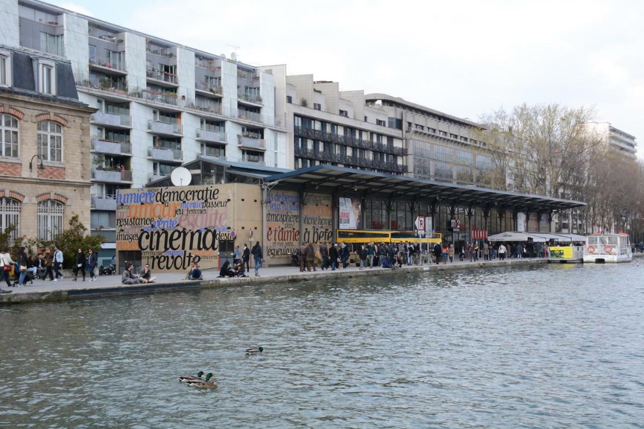 Quai De La Seine Leilighet Paris Eksteriør bilde